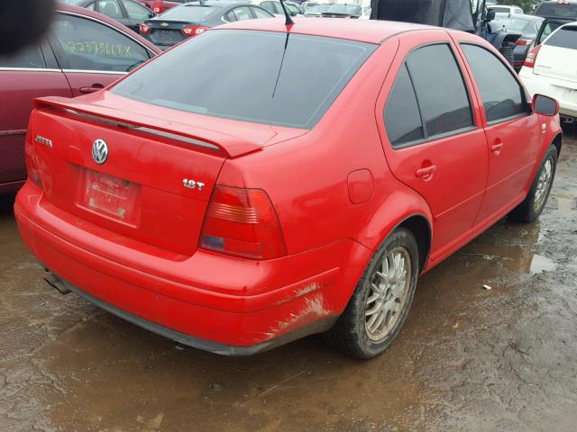 3VWPE69M83M182599 - 2003 VOLKSWAGEN JETTA WOLF RED photo 4