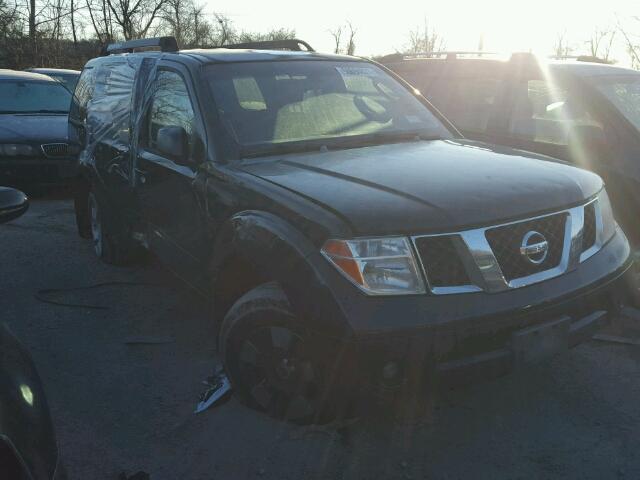 5N1AR18WX6C685264 - 2006 NISSAN PATHFINDER BLACK photo 1