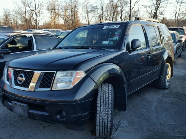 5N1AR18WX6C685264 - 2006 NISSAN PATHFINDER BLACK photo 2