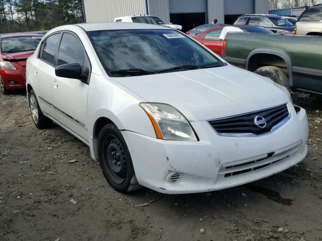 3N1AB6AP2CL699087 - 2012 NISSAN SENTRA 2.0 WHITE photo 1