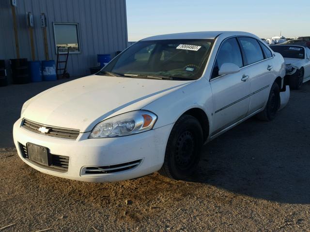 2G1WB58K279226475 - 2007 CHEVROLET IMPALA LS WHITE photo 2