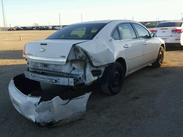 2G1WB58K279226475 - 2007 CHEVROLET IMPALA LS WHITE photo 4