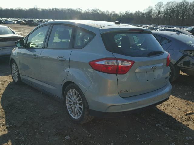 1FADP5AU4EL505532 - 2014 FORD C-MAX SE BLUE photo 3