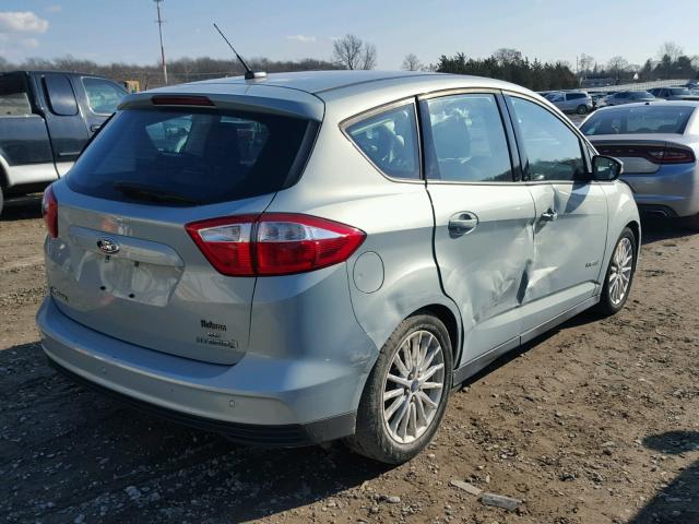 1FADP5AU4EL505532 - 2014 FORD C-MAX SE BLUE photo 4