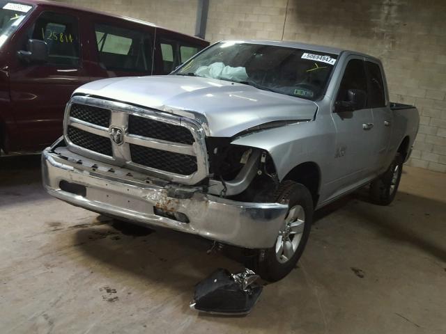 1C6RR7GP8DS512471 - 2013 RAM 1500 SLT SILVER photo 2