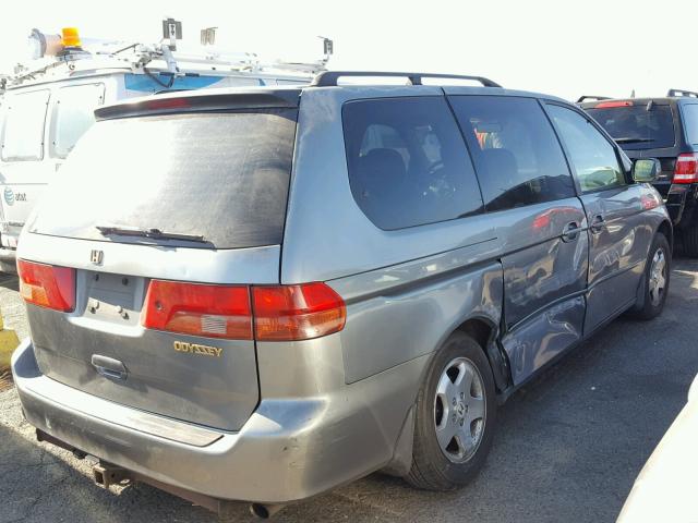 2HKRL1869XH544197 - 1999 HONDA ODYSSEY EX GRAY photo 4