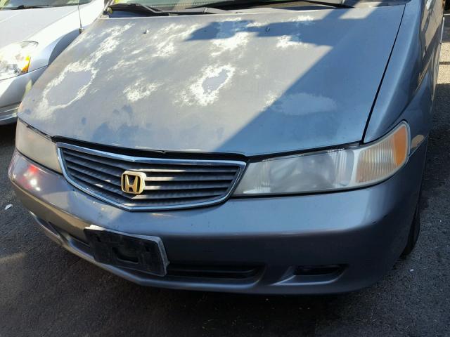 2HKRL1869XH544197 - 1999 HONDA ODYSSEY EX GRAY photo 7