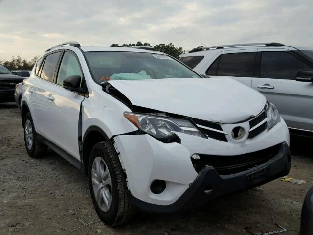 2T3ZFREV7DW024778 - 2013 TOYOTA RAV4 LE WHITE photo 1