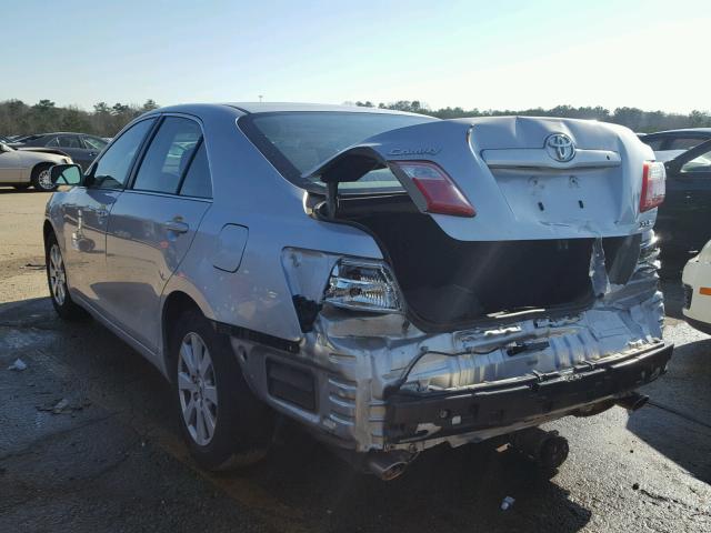 4T1BK46K97U555305 - 2007 TOYOTA CAMRY NEW SILVER photo 3