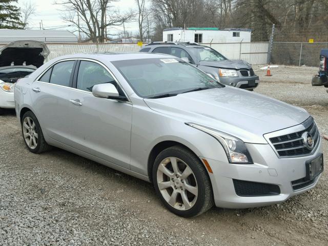 1G6AH5RX4D0156271 - 2013 CADILLAC ATS LUXURY SILVER photo 1