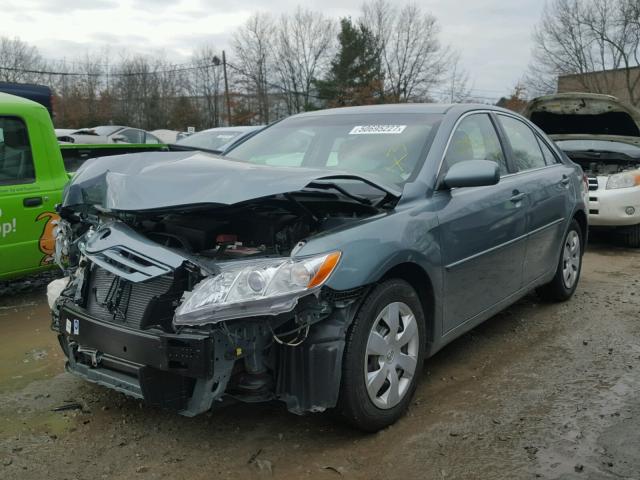 4T1BE46K37U702483 - 2007 TOYOTA CAMRY NEW TURQUOISE photo 2