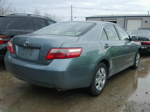 4T1BE46K37U702483 - 2007 TOYOTA CAMRY NEW TURQUOISE photo 4