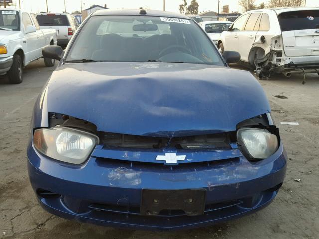 1G1JF52FX47152486 - 2004 CHEVROLET CAVALIER L BLUE photo 9