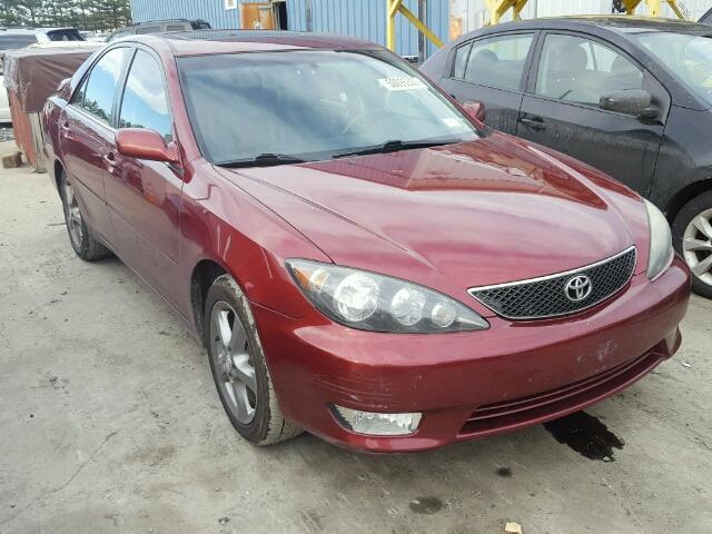 4T1BA32K26U510448 - 2006 TOYOTA CAMRY SE RED photo 1