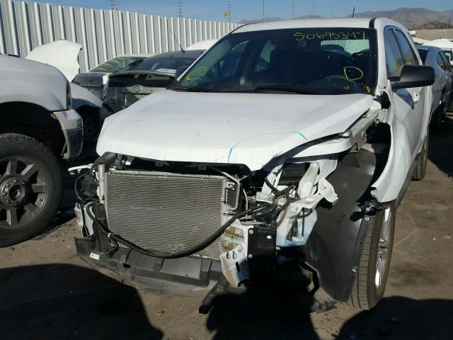 2GNALBEK7G1152607 - 2016 CHEVROLET EQUINOX LS WHITE photo 2