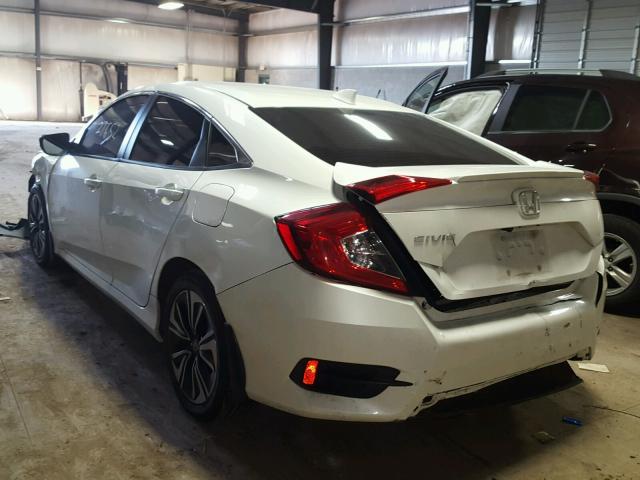 19XFC1F7XGE204009 - 2016 HONDA CIVIC WHITE photo 3