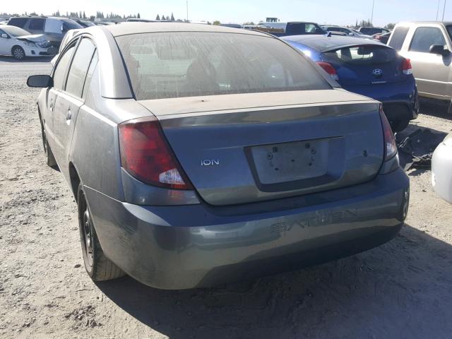 1G8AJ54F14Z159599 - 2004 SATURN ION LEVEL CHARCOAL photo 3