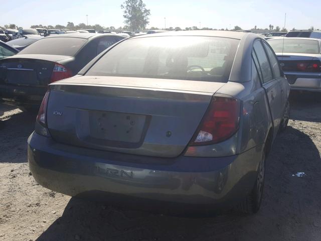 1G8AJ54F14Z159599 - 2004 SATURN ION LEVEL CHARCOAL photo 4