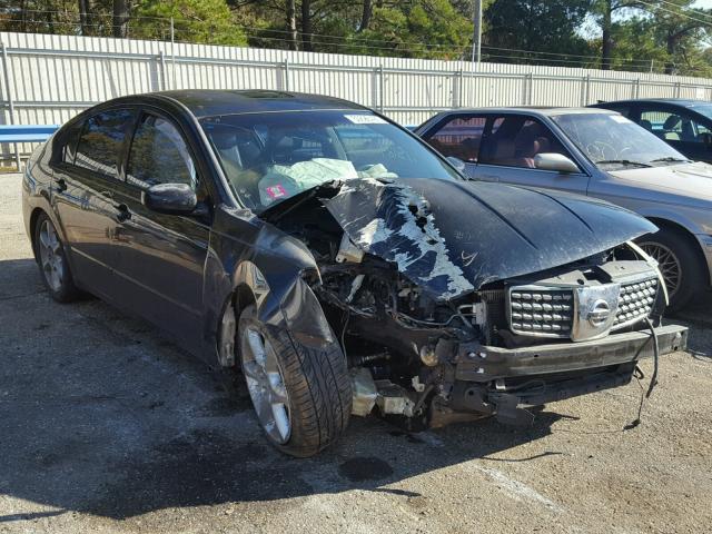 1N4BA41E34C817688 - 2004 NISSAN MAXIMA SE BLACK photo 1