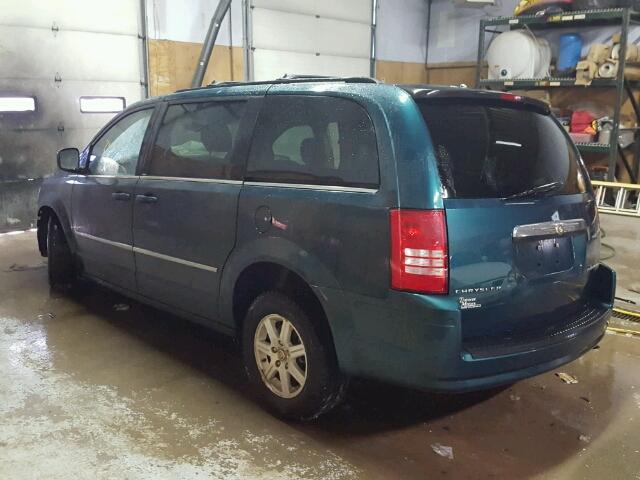 2A8HR541X9R665203 - 2009 CHRYSLER TOWN & COU GREEN photo 3