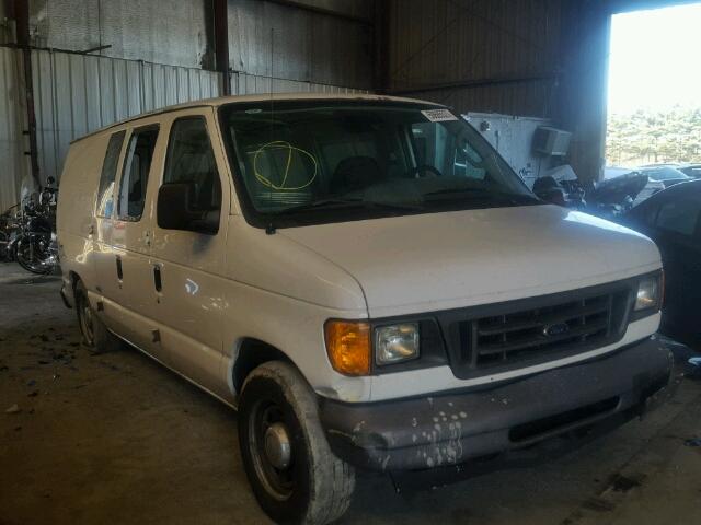 1FTRE14W46HB08421 - 2006 FORD ECONOLINE WHITE photo 1