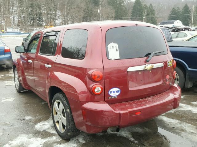 3GNDA13D17S636164 - 2007 CHEVROLET HHR LS MAROON photo 3