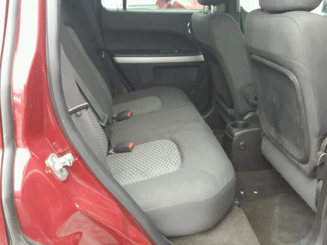 3GNDA13D17S636164 - 2007 CHEVROLET HHR LS MAROON photo 6