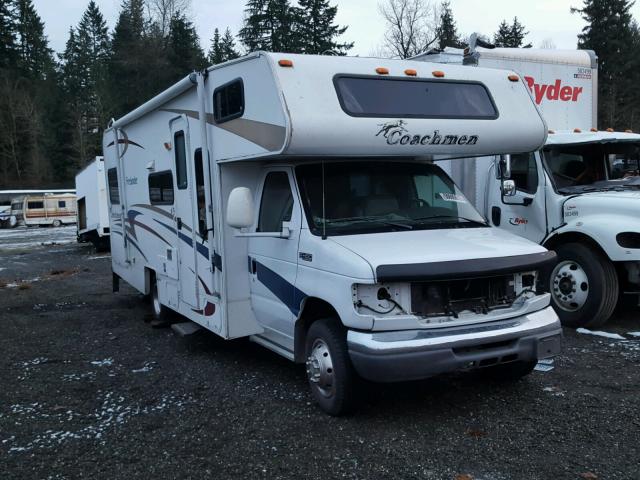 1FDXE45S25HB44025 - 2006 COACH FREELANDER WHITE photo 1