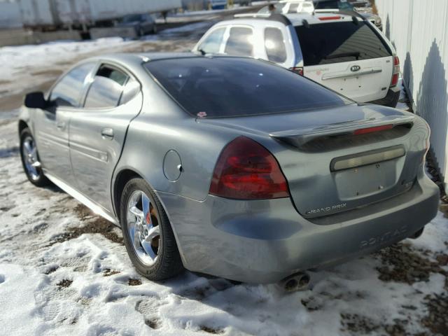 2G2WR544241270419 - 2004 PONTIAC GRAND PRIX GRAY photo 3