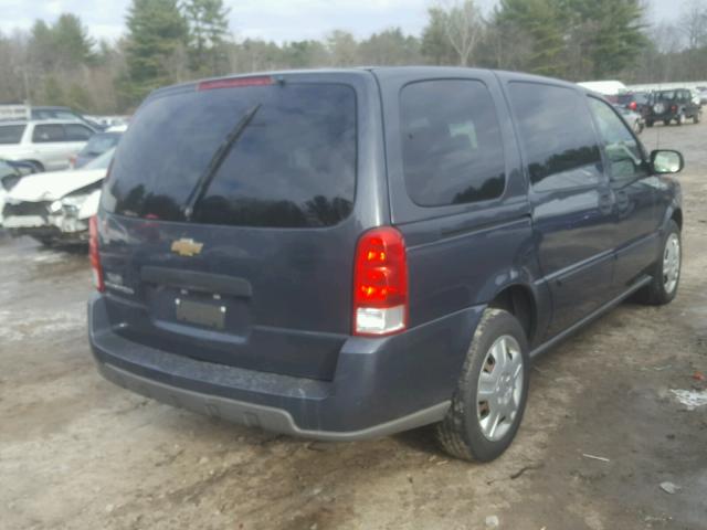 1GNDV23108D153881 - 2008 CHEVROLET UPLANDER L BLUE photo 4