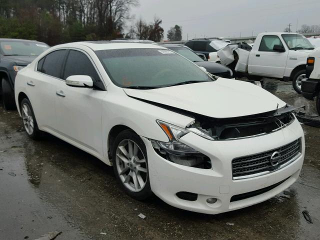 1N4AA5AP5AC847855 - 2010 NISSAN MAXIMA S WHITE photo 1