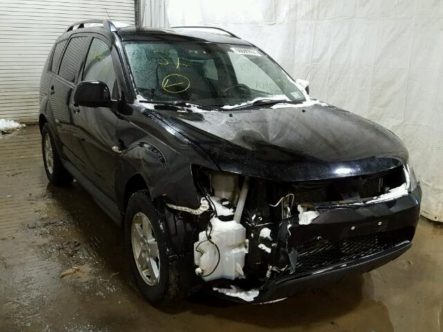 JA4LT21W89Z007137 - 2009 MITSUBISHI OUTLANDER BLACK photo 1