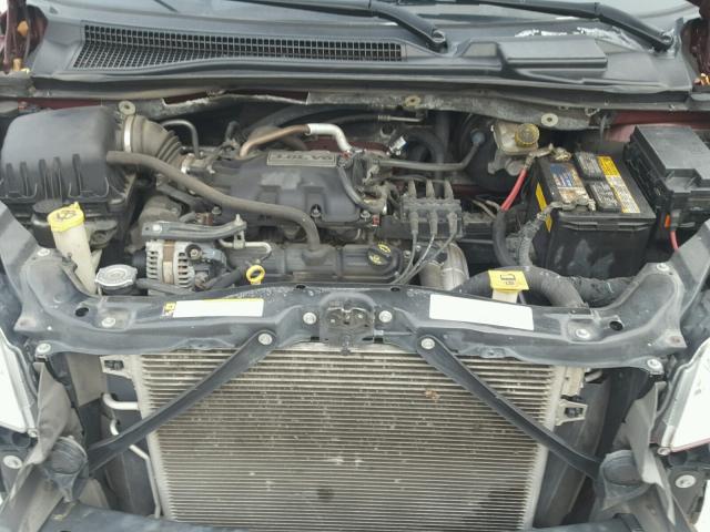 2A8HR54P38R729729 - 2008 CHRYSLER TOWN & COU BLACK photo 7