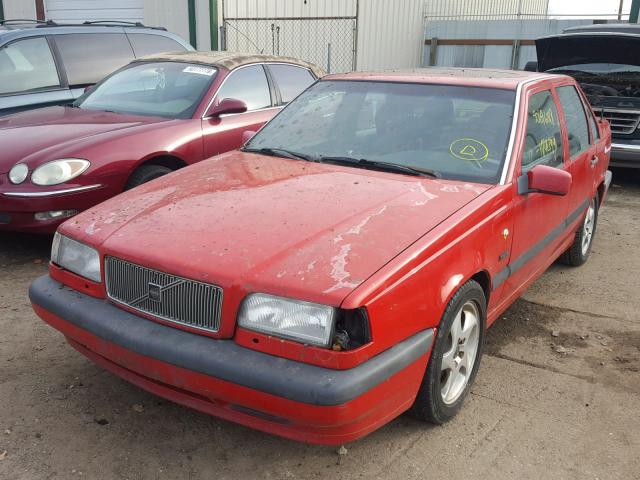 YV1LS5713S1225474 - 1995 VOLVO 850 RED photo 2