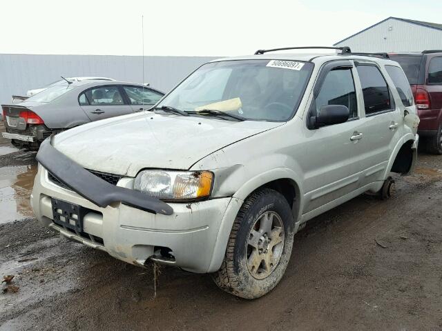 1FMCU94104KA51268 - 2004 FORD ESCAPE LIM TAN photo 2