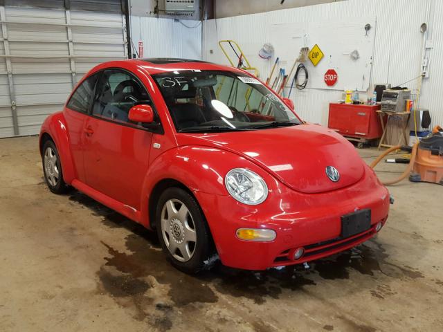 3VWDD21C8YM479834 - 2000 VOLKSWAGEN NEW BEETLE 红色 照片 1