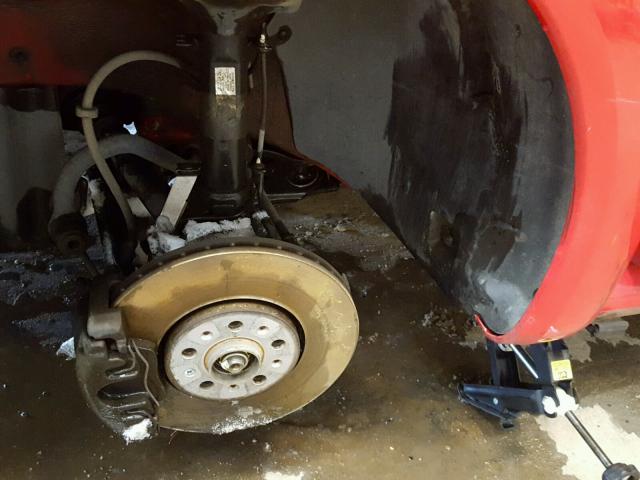 3VWDD21C8YM479834 - 2000 VOLKSWAGEN NEW BEETLE 红色 照片 9