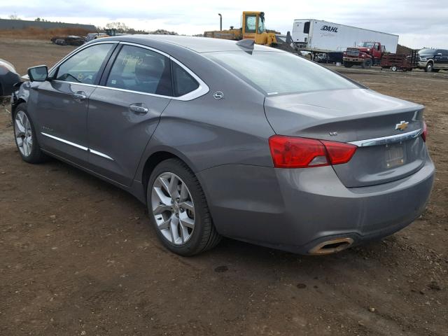 2G1125S35J9150284 - 2018 CHEVROLET IMPALA PRE ნაცრისფერი ფოტო 3