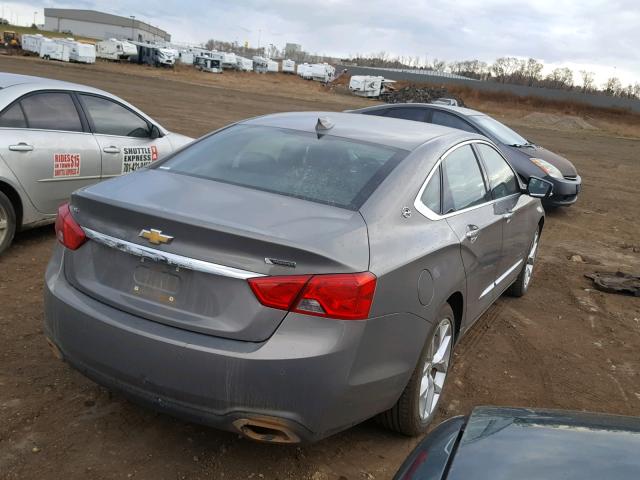 2G1125S35J9150284 - 2018 CHEVROLET IMPALA PRE ნაცრისფერი ფოტო 4