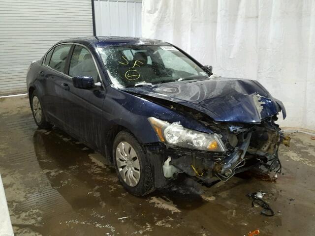 1HGCP26379A041403 - 2009 HONDA ACCORD LX BLUE photo 1