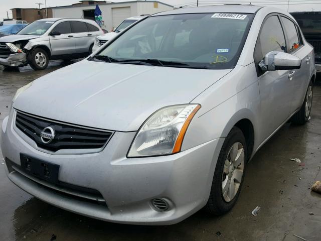 3N1AB6AP3AL681002 - 2010 NISSAN SENTRA 2.0 SILVER photo 2