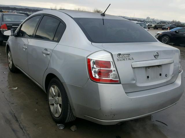 3N1AB6AP3AL681002 - 2010 NISSAN SENTRA 2.0 SILVER photo 3