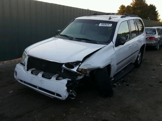 1GKDT13S972307956 - 2007 GMC ENVOY WHITE photo 2