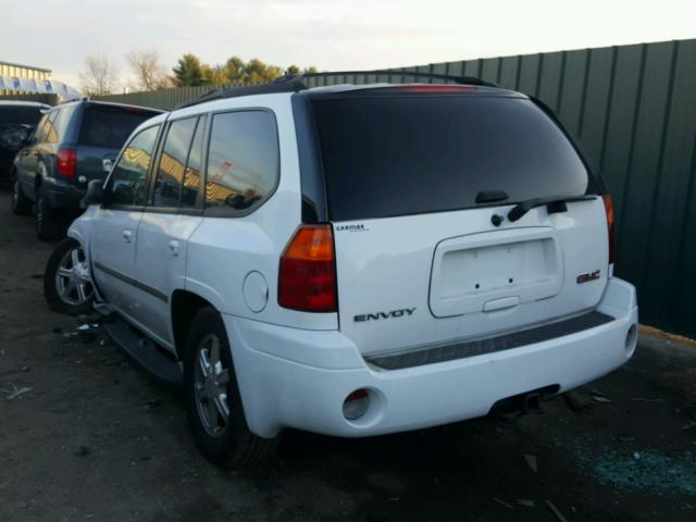 1GKDT13S972307956 - 2007 GMC ENVOY WHITE photo 3