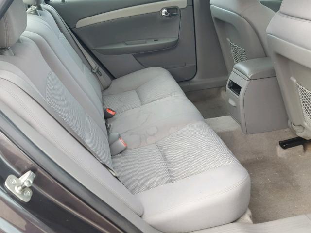 1G1ZB5EB0A4139203 - 2010 CHEVROLET MALIBU LS Grafit foto 6