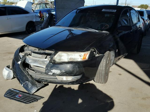 1G8AL55F37Z121532 - 2007 SATURN ION LEVEL BLACK photo 2