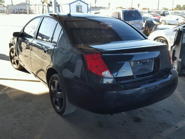 1G8AL55F37Z121532 - 2007 SATURN ION LEVEL BLACK photo 3
