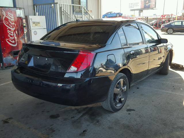 1G8AL55F37Z121532 - 2007 SATURN ION LEVEL BLACK photo 4