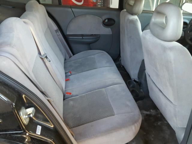 1G8AL55F37Z121532 - 2007 SATURN ION LEVEL BLACK photo 6