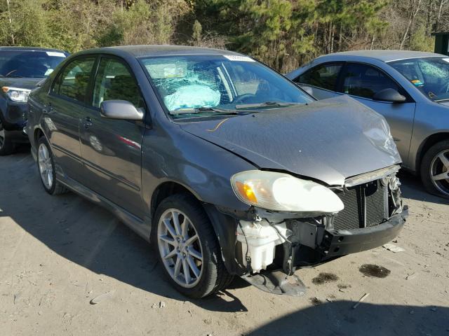 1NXBR32E53Z100886 - 2003 TOYOTA COROLLA CE GRAY photo 1